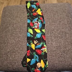 1994 Looney Tunes Mania Christmas Tie Vintage Taz Tweety Porky Pig Bugs Daffy